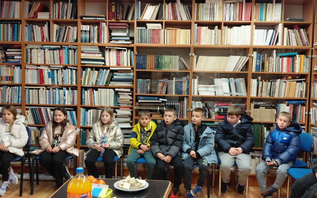 Posjet gradskoj knjižnici Čakavska kuća u Žminju!
